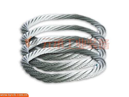 青岛进口起重吊索具厂家销售：国产无接头钢丝绳圈